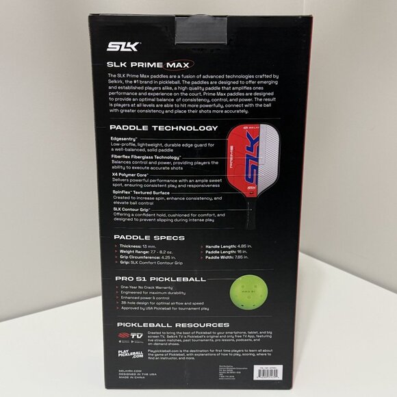 Selkirk SLK Prime Max Pickleball Bundle - Picture 5 of 7